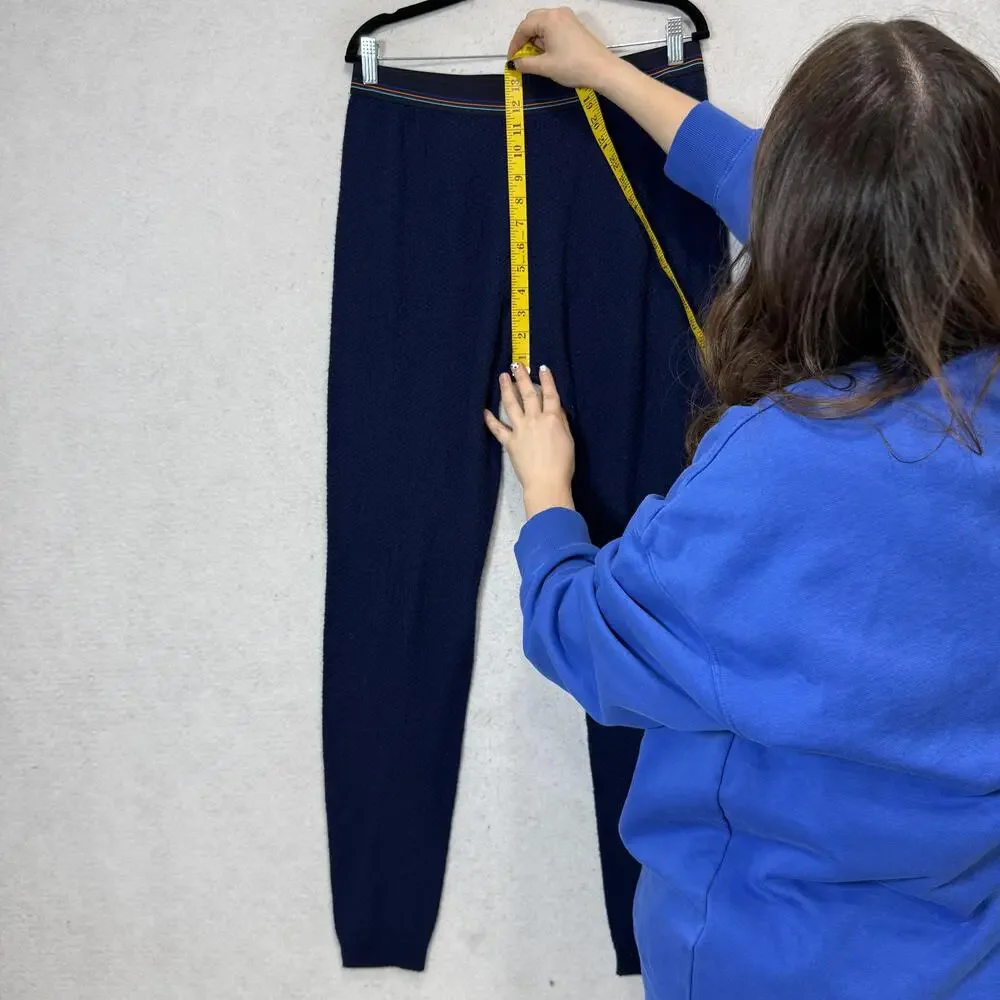 Patagonia Long Johns Mens Medium Blue Thermal Base Layer Pants Stretch Underwear
